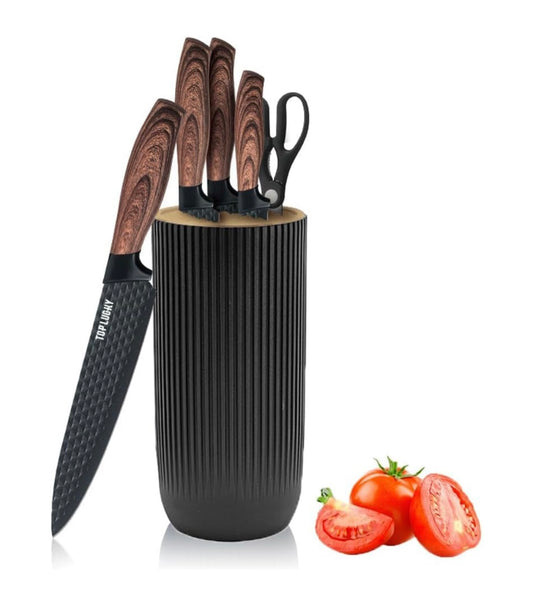Knife Set w/ Block- Antirust